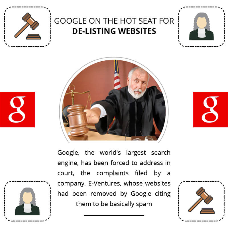 Google On The Hot Seat For De-listing Websites