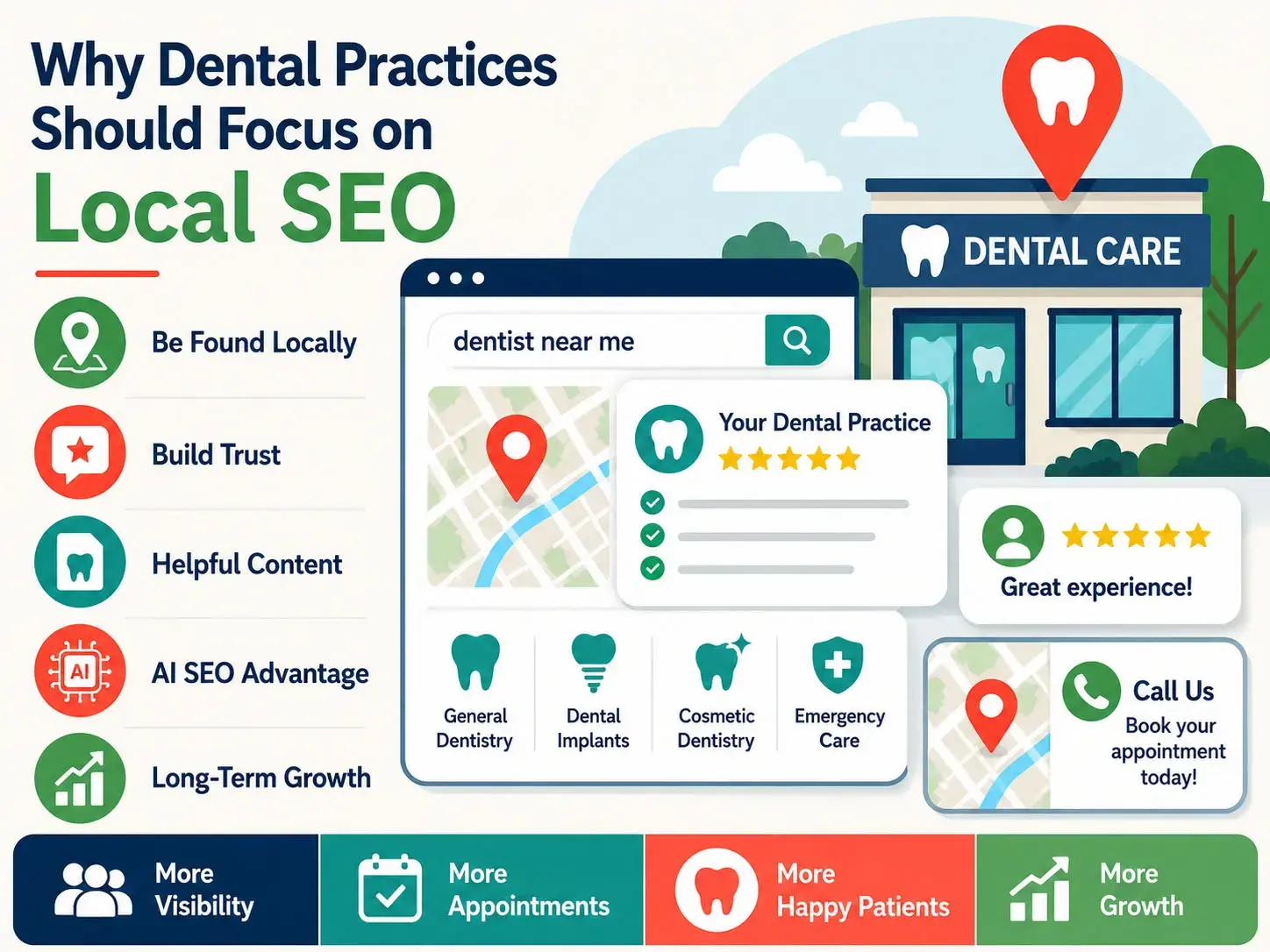 Why Dental Practices Should Focus On Local SEO