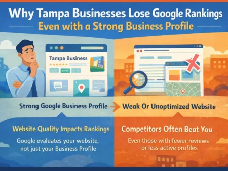 Why Tampa Businesses Lose Google Rankings Even with a Strong Business Profile Local SEO Tampa: 7 Website Factors That Improve Rankings Tampa