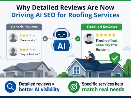 AI SEO for Roofers: Why Detailed Reviews Matter